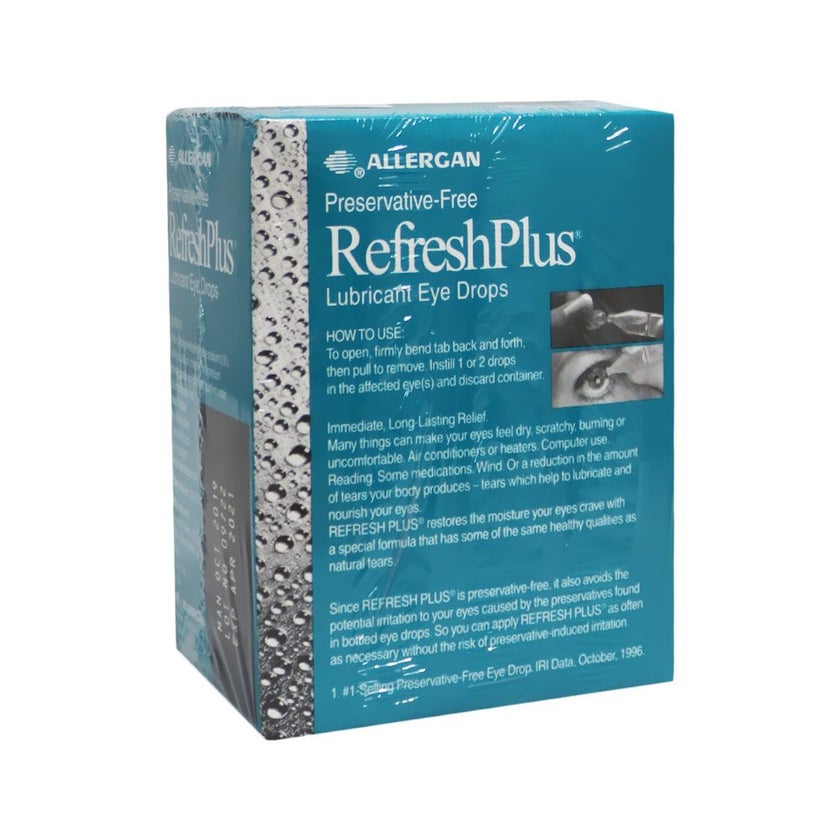 Refresh Plus 0.5% Eye Drops 0.4ml, Pack of 30's