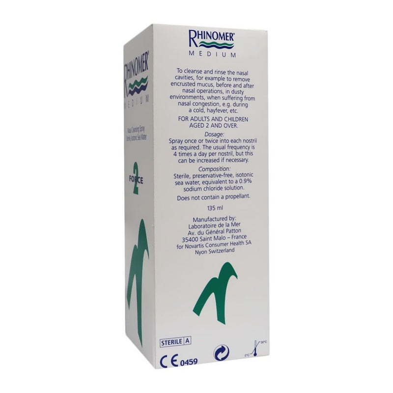 Rhinomer Medium Force 2 Spray 135 mL