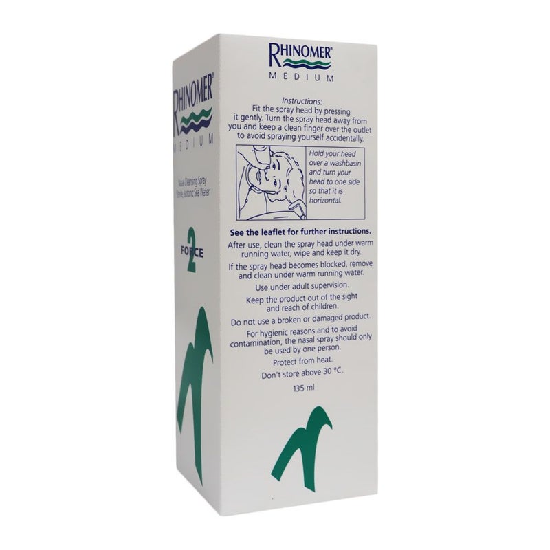 Rhinomer Medium Force 2 Spray 135 mL