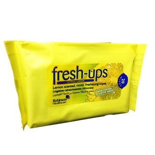 Robinson Fresh-Ups Citrus Lemon Wipes 20's