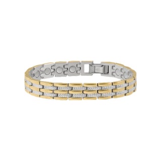 Sabona Magnetic Bracelet Gold and Silver Medium