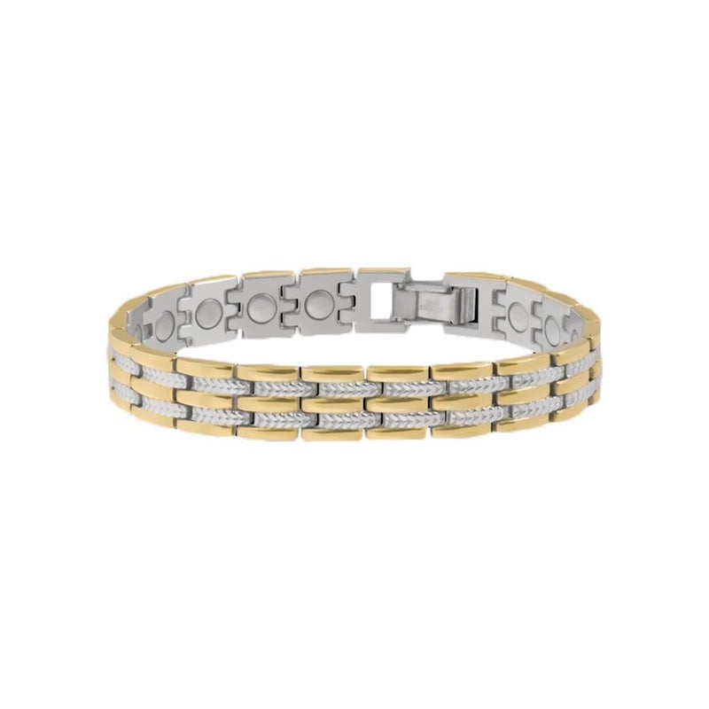 Sabona Magnetic Bracelet Gold and Silver Medium