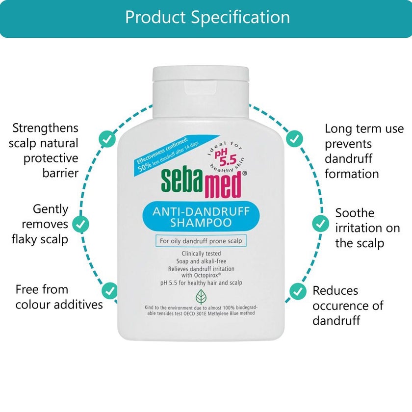 Sebamed Anti-Dandruff Shampoo 200ml