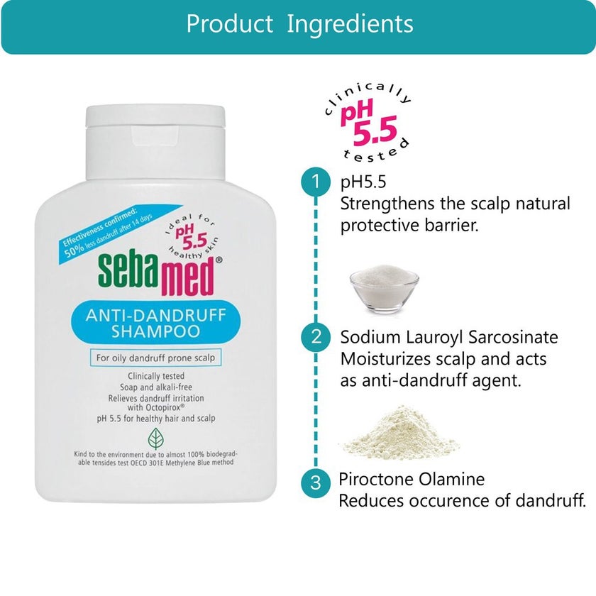Sebamed Anti-Dandruff Shampoo 200ml