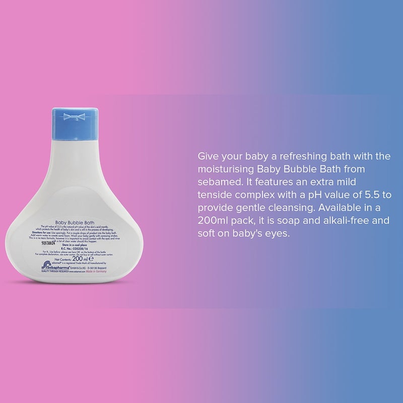 Sebamed Baby Bubble Bath 200 mL