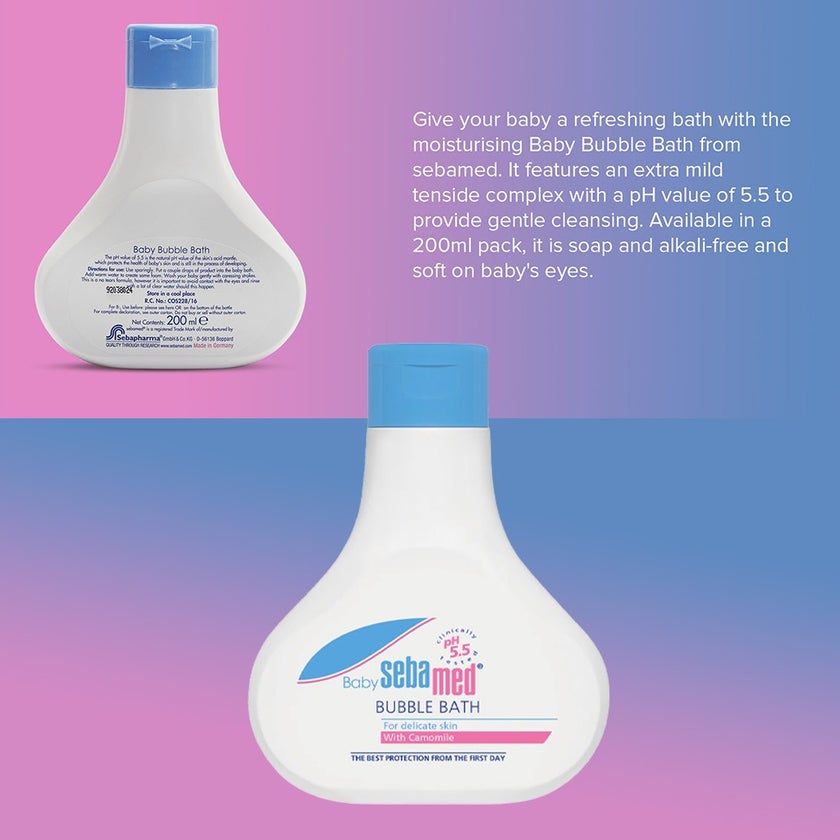Sebamed Baby Bubble Bath 500ml