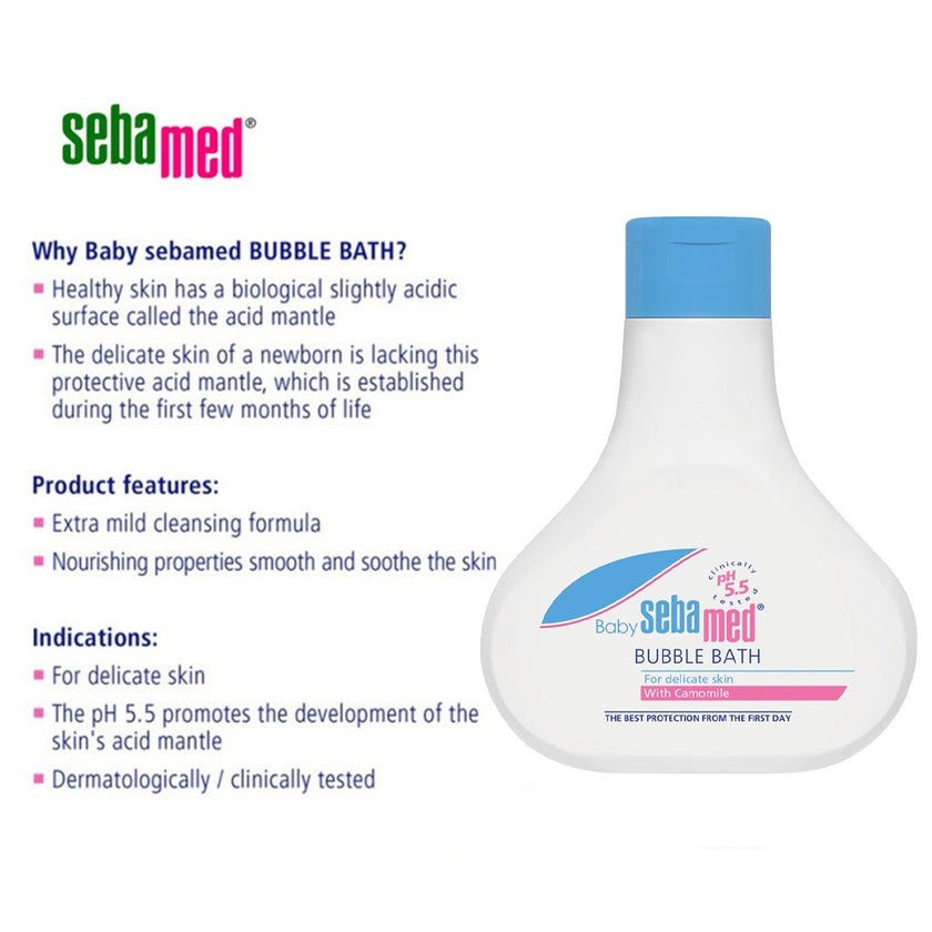 Sebamed Baby Bubble Bath 500ml