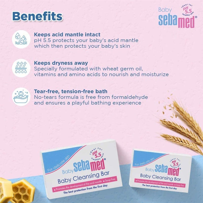 Sebamed Baby Cleansing Bar 100 g