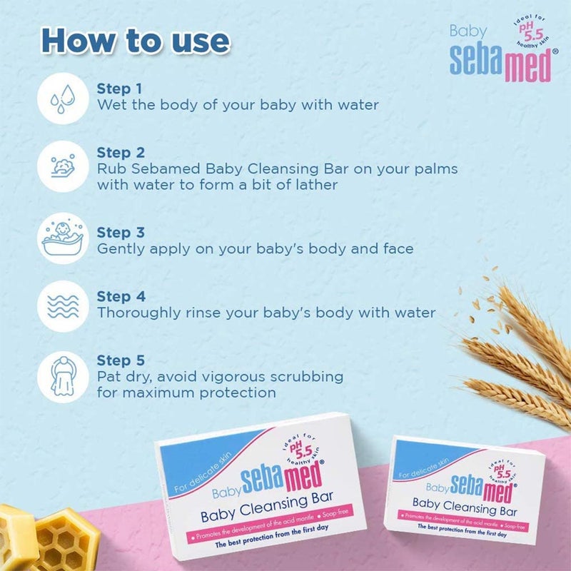 Sebamed Baby Cleansing Bar 100 g