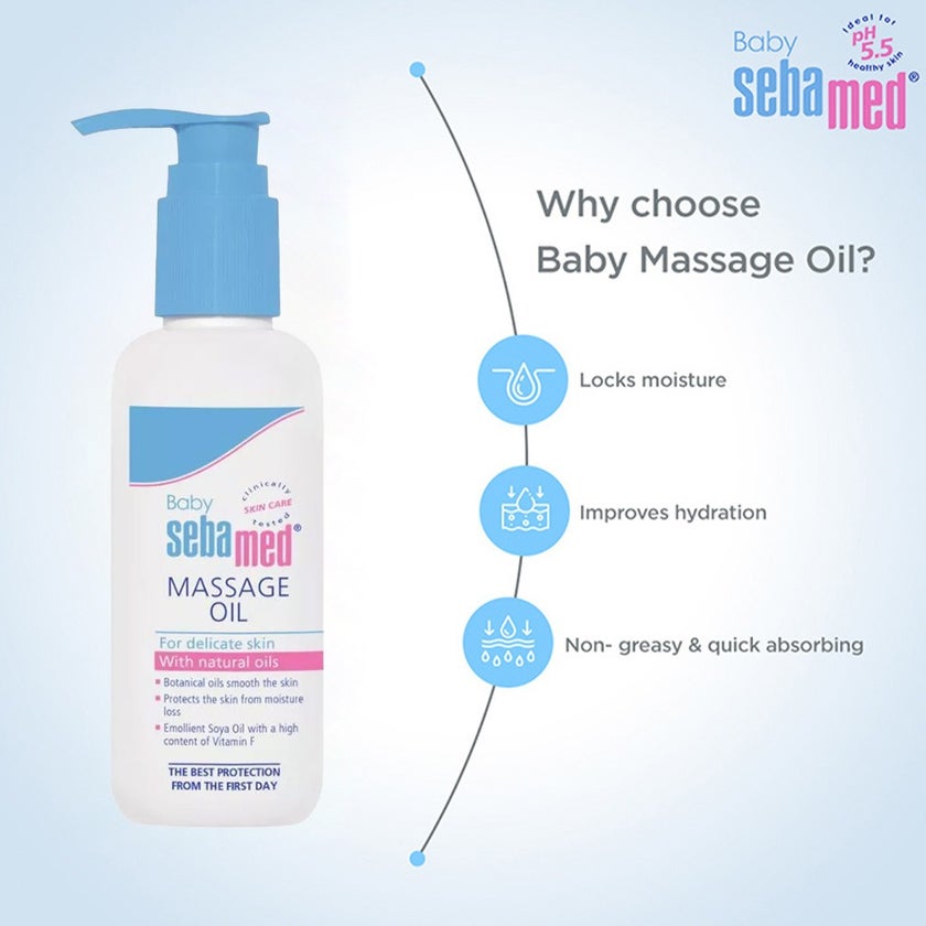 Sebamed Baby Soothing Massage Oil 150ml