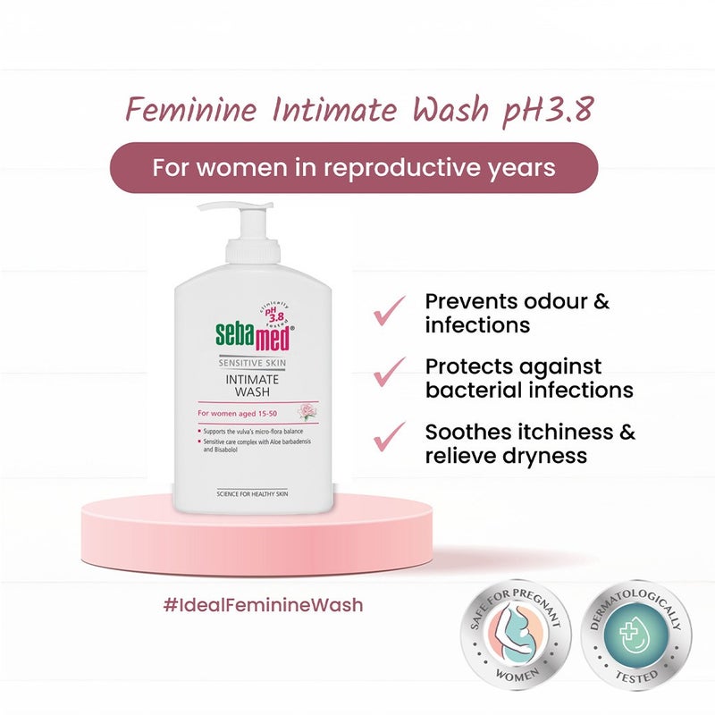 Sebamed Feminine Intimate Wash pH 3.8 200 mL