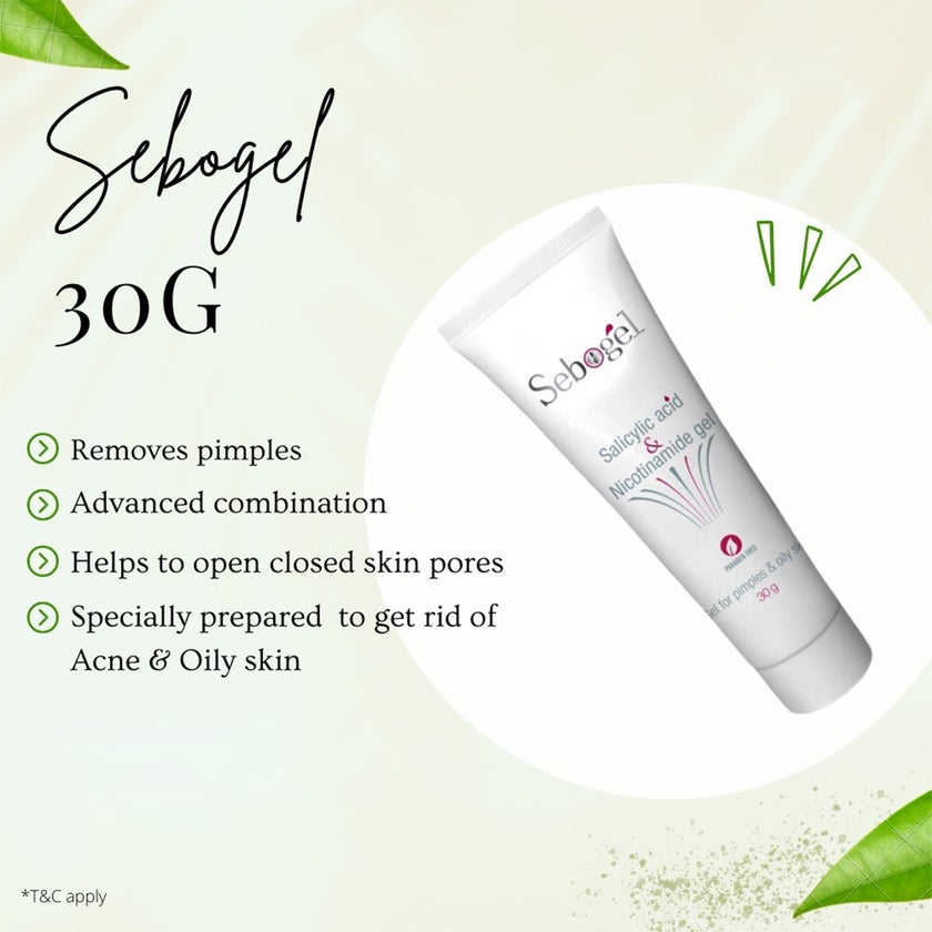 Sebogel Pimples and Oily Skin Gel 30g