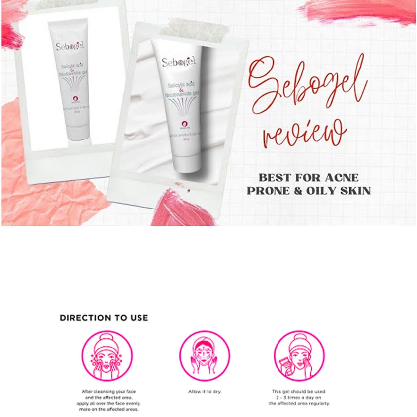 Sebogel Pimples and Oily Skin Gel 30g