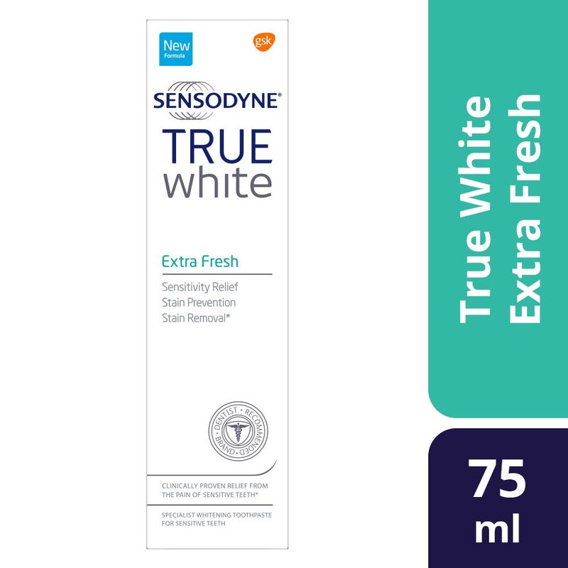Sensodyne True White Extra Fresh Toothpaste 75 mL