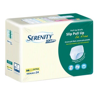 Serenity Pull Up Brief Medium 14's