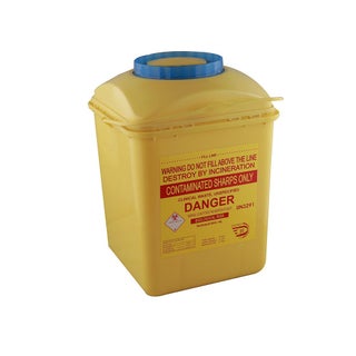 Bromed Sharp Container Disposable 10L 1's Nile