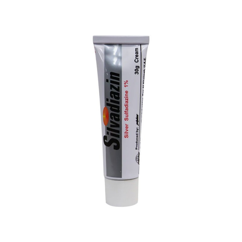 Silvadiazin Silver Sulfadiazine 1% Cream 30 g