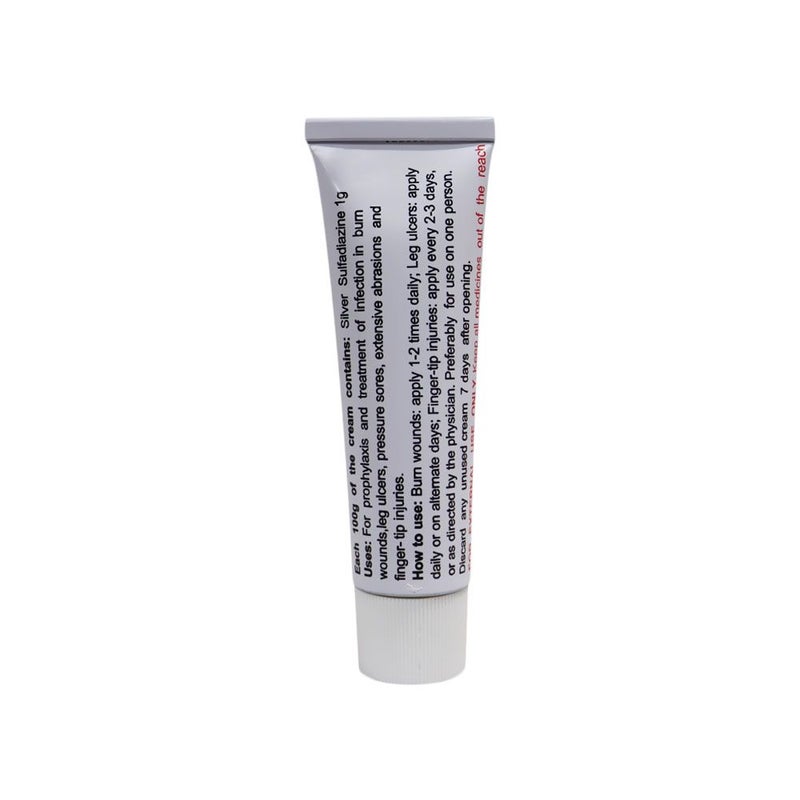 Silvadiazin Silver Sulfadiazine 1% Cream 30 g