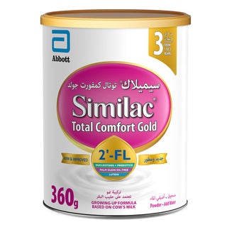 Similac Total Comfort Gold Stage 3 Toddlers Milk Formula For 1 To 3 Years 360g