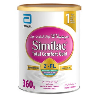 Similac Total Comfort Gold Stage 1 Baby Milk Formula For 0 To 6 Months 360g