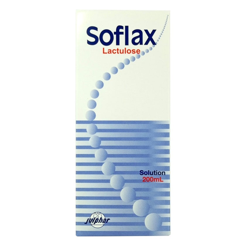 Soflax Lactulose Oral Solution For Constipation Relief 200ml