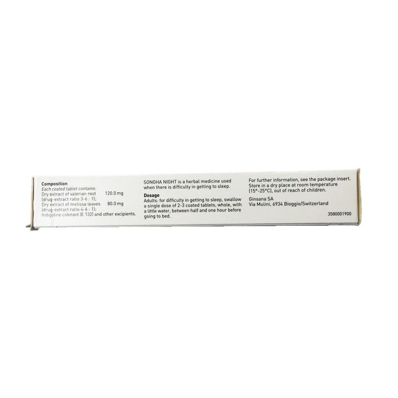 Ginsana Songha Night Tablets 30's