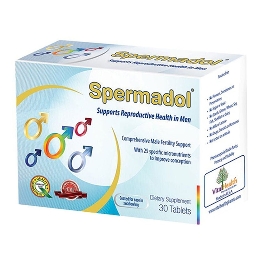 Vital Health Spermadol Tablets, Pack of 30's