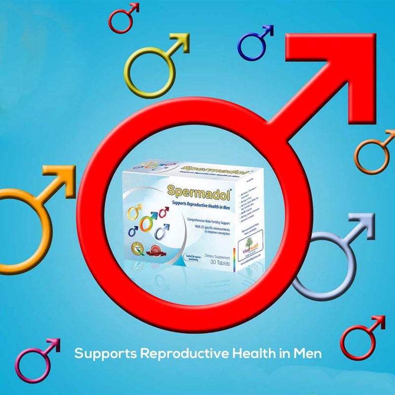 Vital Health Spermadol Tablets 30's