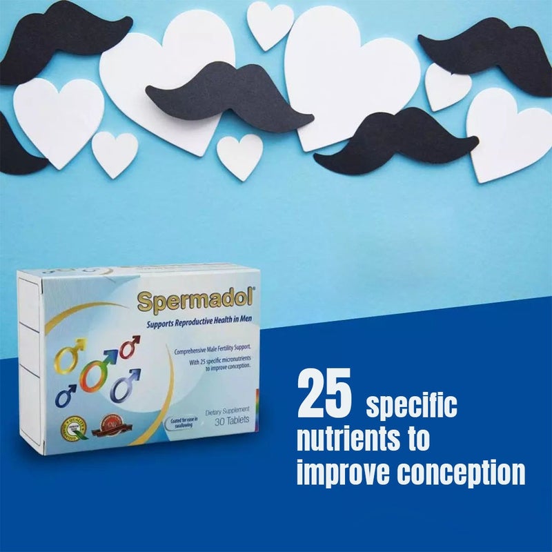 Vital Health Spermadol Tablets 30's