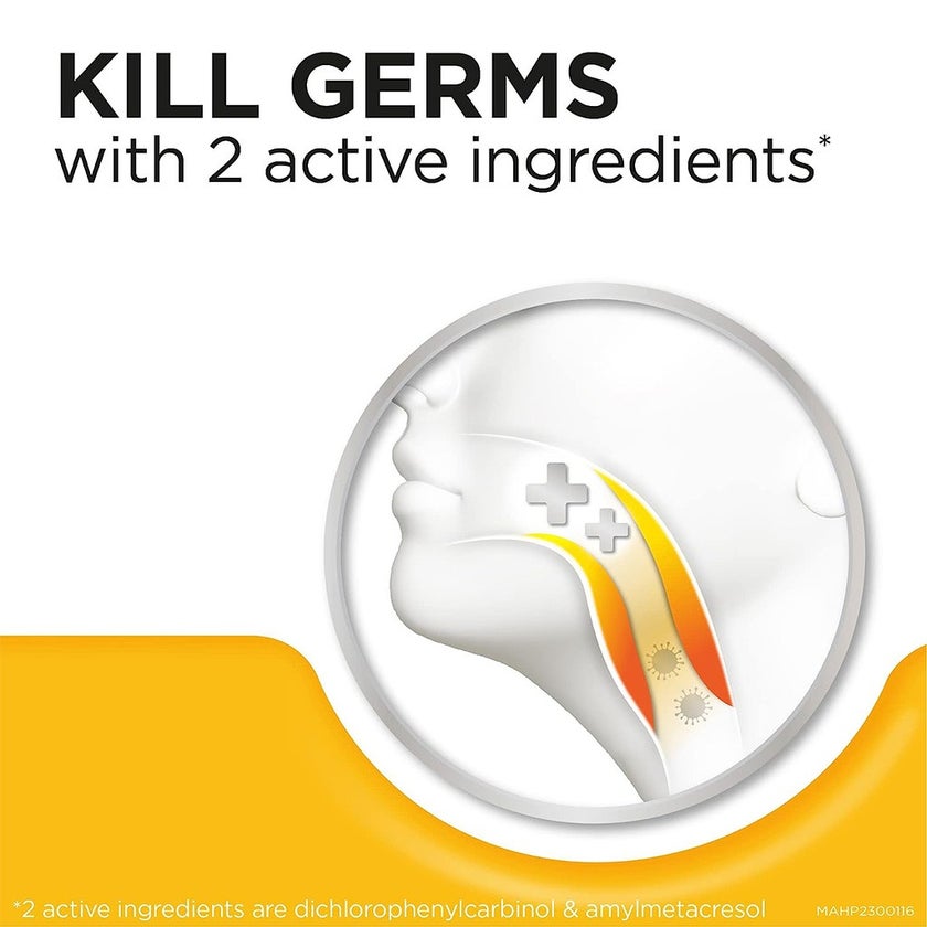 Strepsils Honey & Lemon Lozenges, Pack of 24's