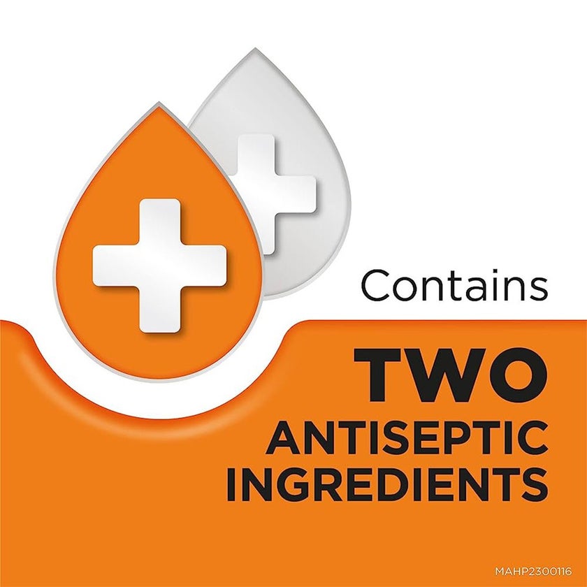 Strepsils Orange with Vitamin C 100mg Lozenges For Sore Throat, Pack of 24's