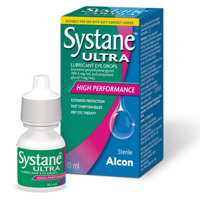 Systane Ultra Lubricant Eye Drops 10ml