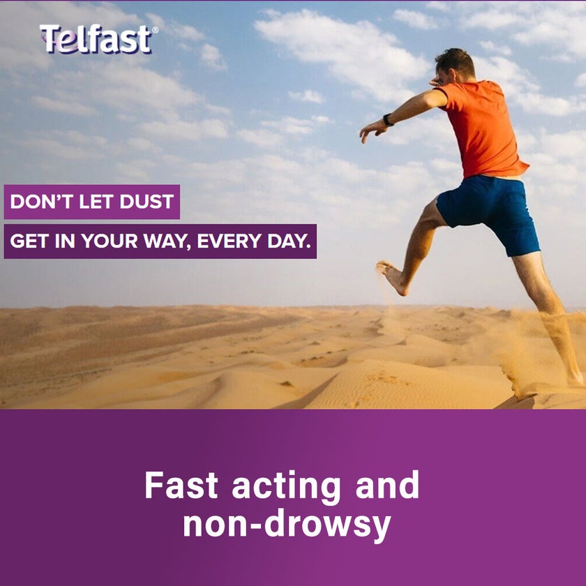 Telfast 120mg Tablets, Pack of 15's