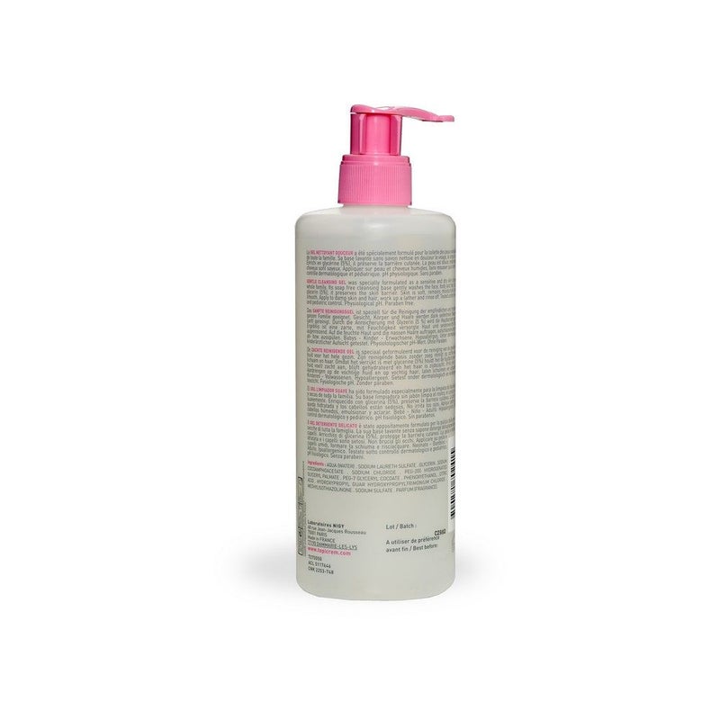 Topicrem Gentle Cleansing Gel for Face, Body & Hair 500 mL