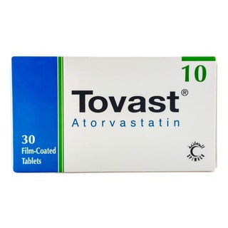Tovast 10mg Tablets, Pack of 30's