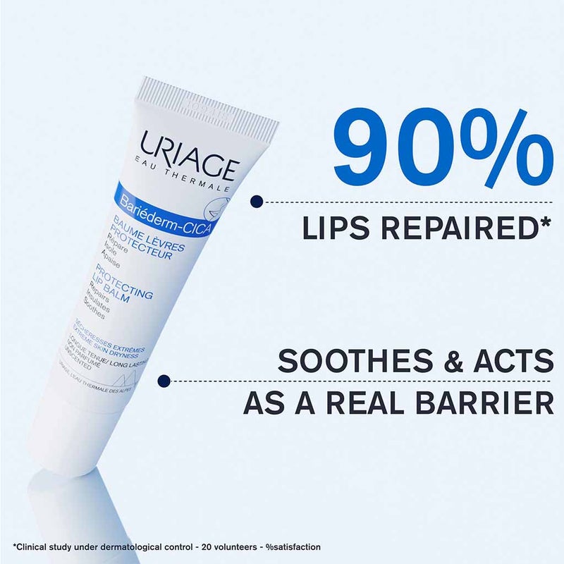 Uriage Bariederm-CICA Protecting Lip Balm For Soothing & Repairing 15ml