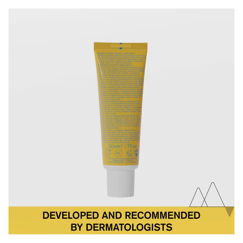Uriage Bariesun SPF50+ Fair Tinted Sunscreen Cream For Sensitive Skin 50ml