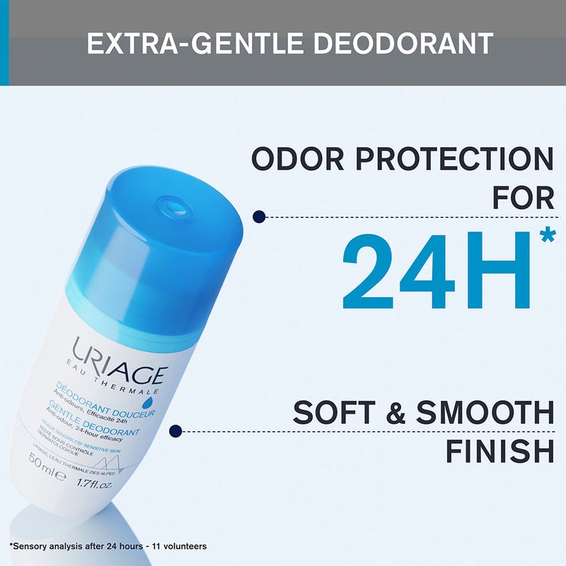 Uriage Eau Thermale Gentle 24 Hours Fresh Deodorant Roll On 50ml