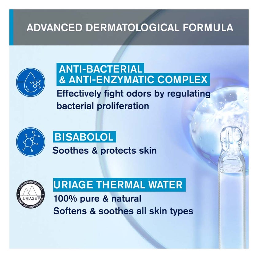 Uriage Eau Thermale Gentle 24 Hours Fresh Deodorant Roll On 50ml