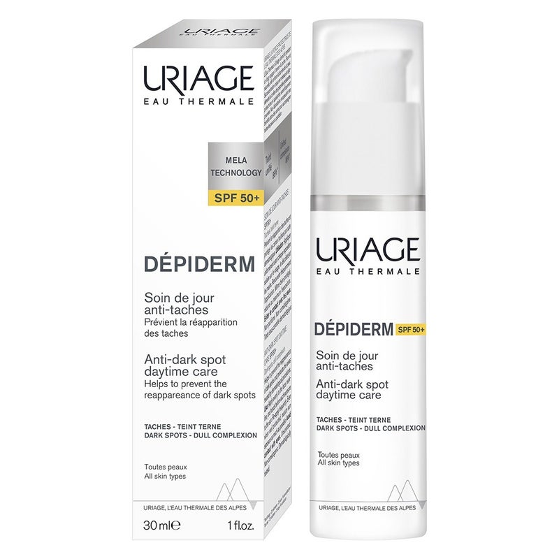 Uriage Depiderm SPF50+ Anti-Brown Spot Daytime Care Cream For All Skin Types 30ml 