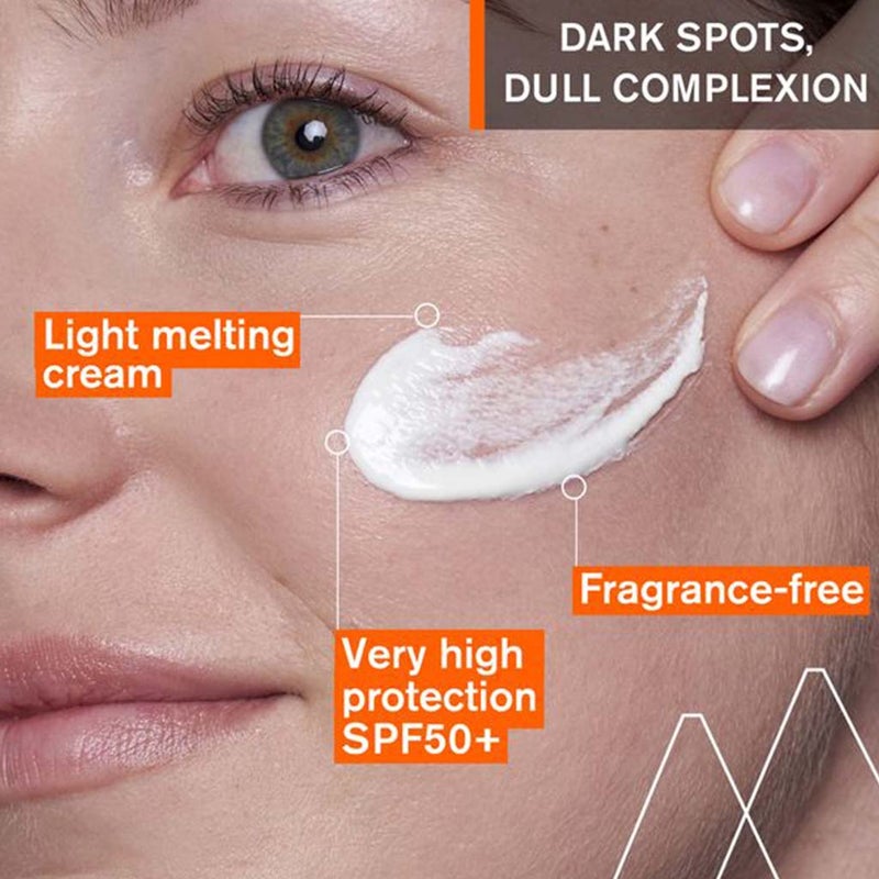 Uriage Depiderm SPF50+ Anti-Brown Spot Daytime Care Cream For All Skin Types 30ml 