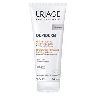 Uriage Depiderm With Vitamin C Brightening & Cleansing Foaming Cream For Dull Complexion 100ml