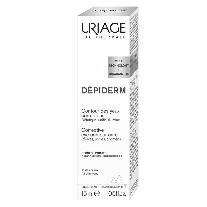 Uriage Depiderm Corrective Eye Contour Care Cream For Dark Circles & Puffiness 15ml