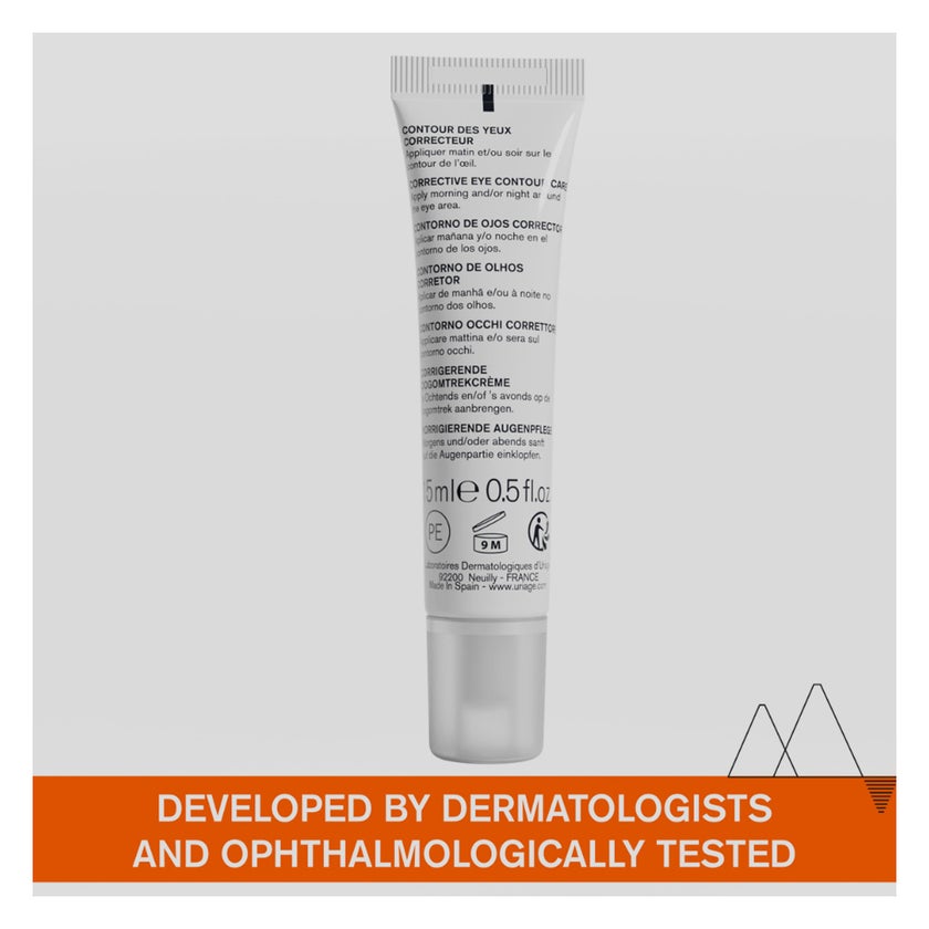 Uriage Depiderm Corrective Eye Contour Care Cream For Dark Circles & Puffiness 15ml