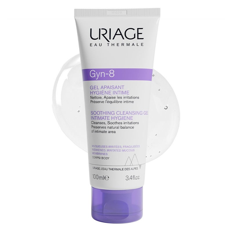Uriage Gyn-8 Intimate Hygiene Soothing & Cleansing Gel 100ml
