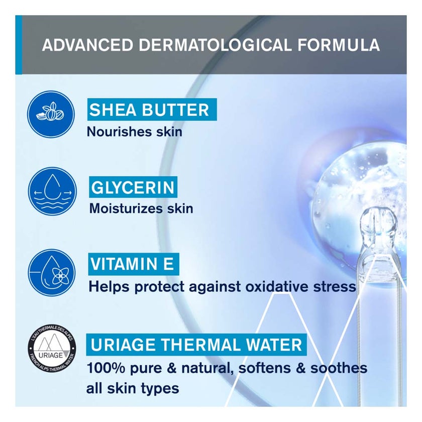 Uriage Eau Thermale Moisturizing Water Hand Cream For Dry Hands 50ml