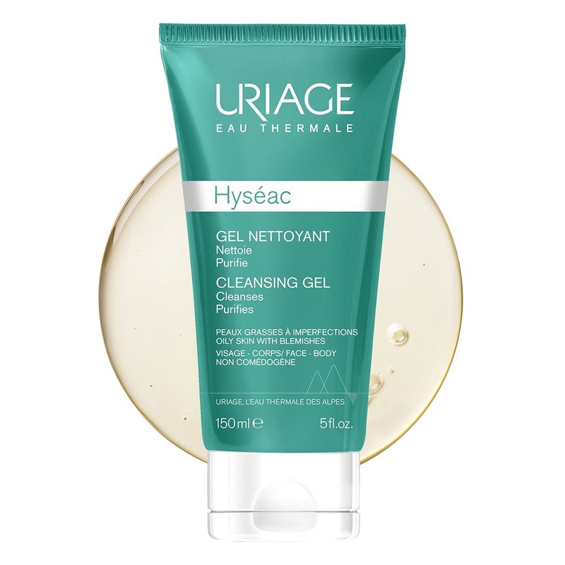Uriage Hyseac Light Foaming Cleansing Gel For Combination To Oily Skin With Blemishes 150ml