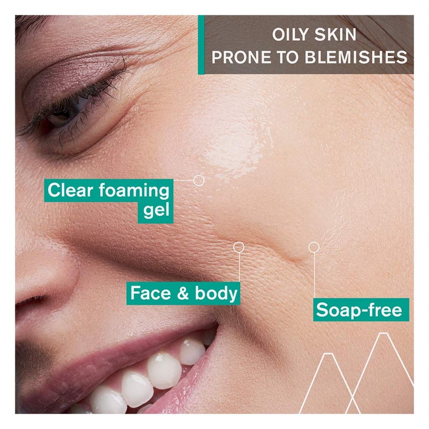 Uriage Hyseac Light Foaming Cleansing Gel For Combination To Oily Skin With Blemishes 150ml