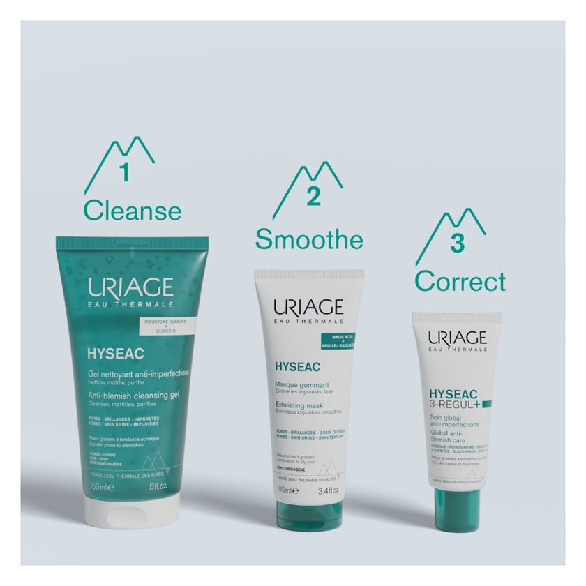 Uriage Hyseac Exfoliating Face Mask For Combination To Oily Skin 100ml 