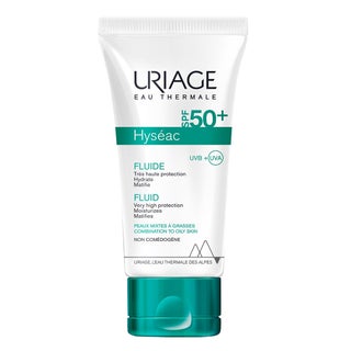 Uriage Hyseac SPF50+ Moisturising & Mattifying Sunscreen Fluid For Combination To Oily Skin 50ml